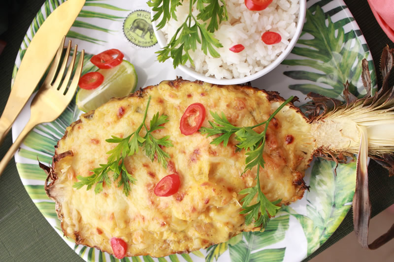 Receita de Camarão Tropical Tailandês