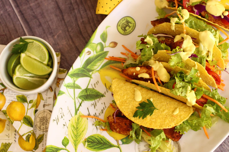 Como fazer Taco Caesar Salad em casa