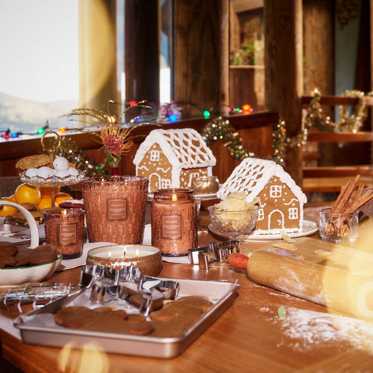 Gingerbread Chalet: A Nova Fragrância da Voluspa para o Natal 2025